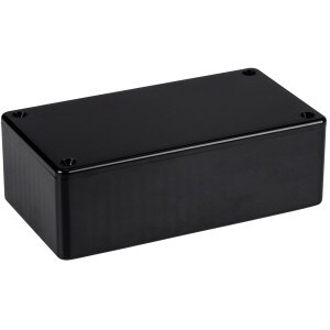 Main product image for Hammond 1591CSBK ABS Project Box Black 320-708